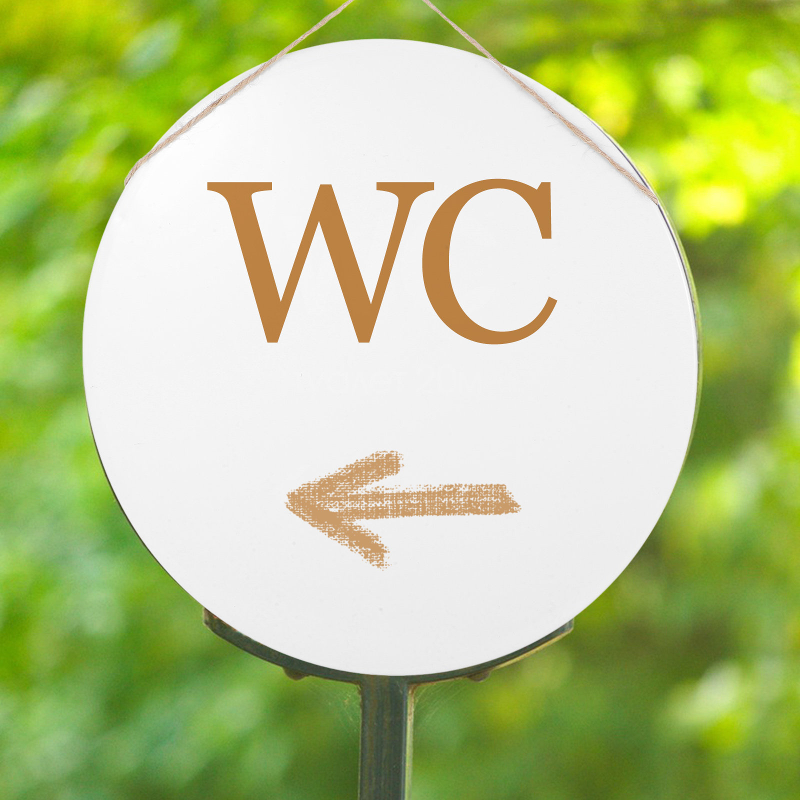 Yard Sign Blank - Blank Tinplate Metal Sign 11.79x11.79 Inch