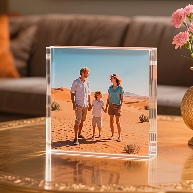 1PC Custom Photo   Acrylic Per - Photo Acrylic Block 评论和价格