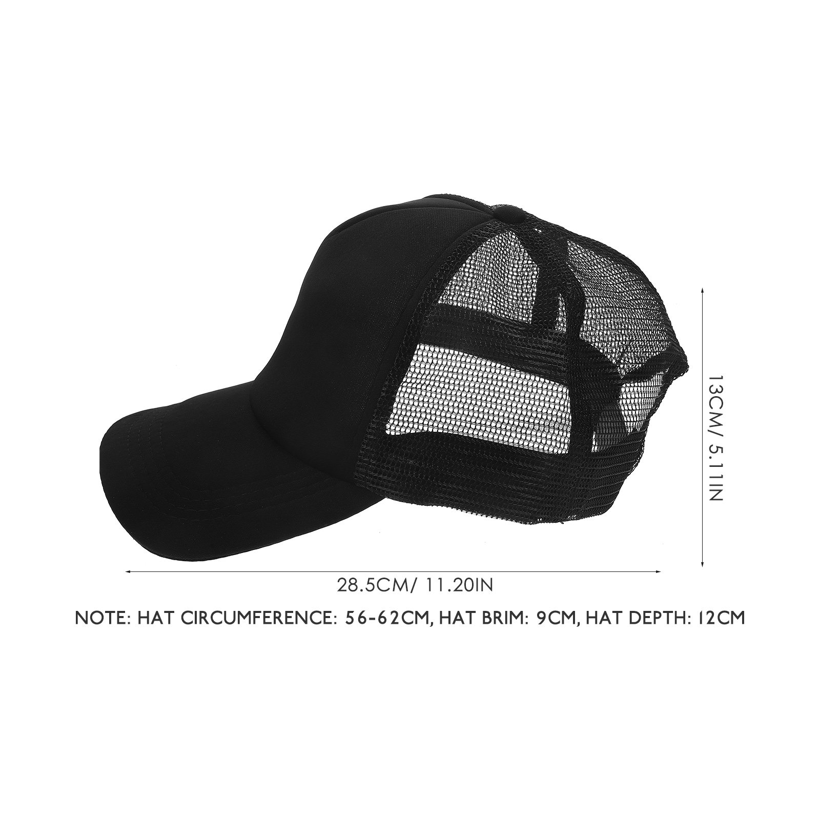 10Pcs Blank Mesh Baseball Caps - Hat Sublimation Blank 评论和价格