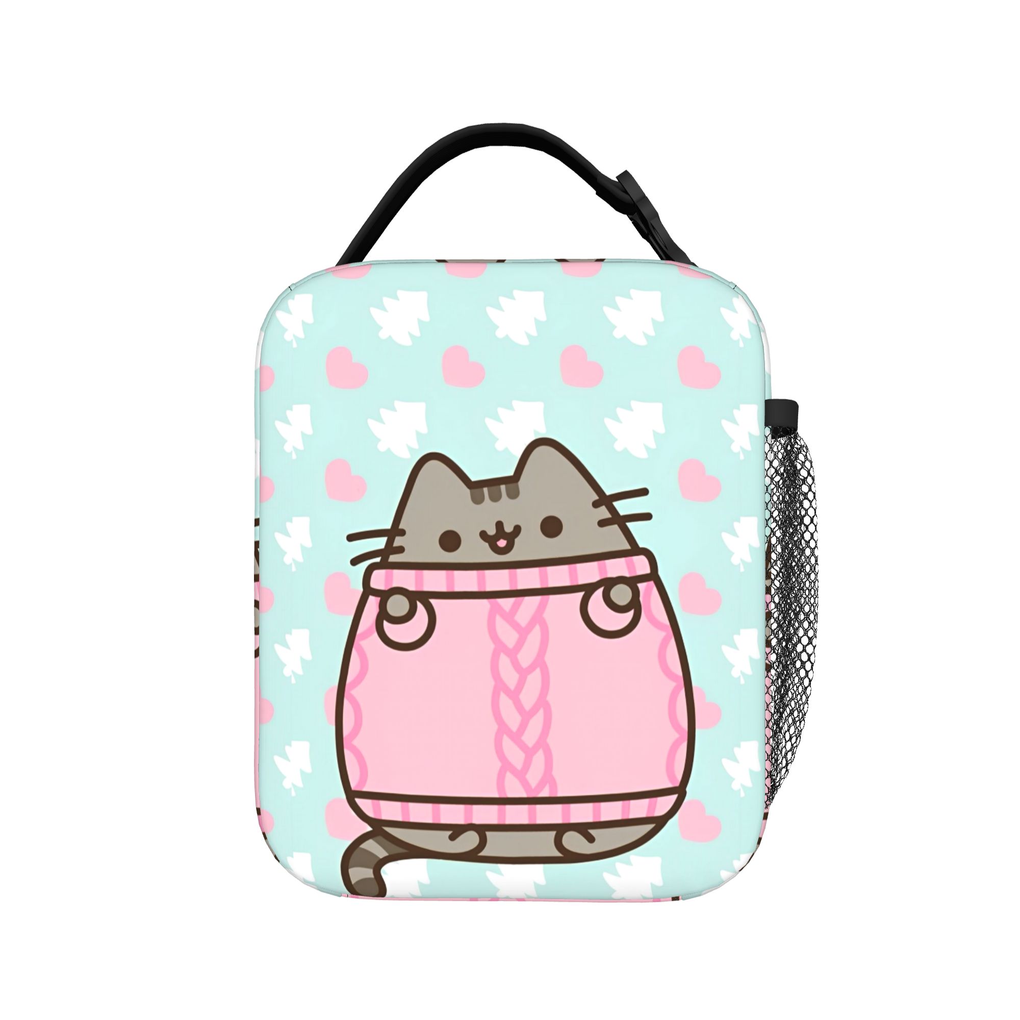 Cute Cat Insulated Lunch Bags  - Tote Bag Sublimation 评论和价格