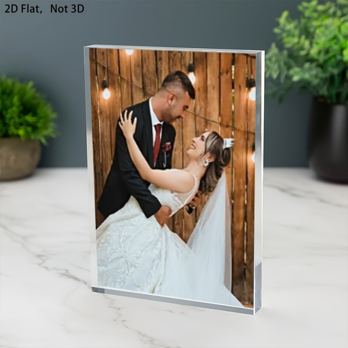 Personalized 2D Flat Acrylic P - Photo Acrylic Block 评论和价格