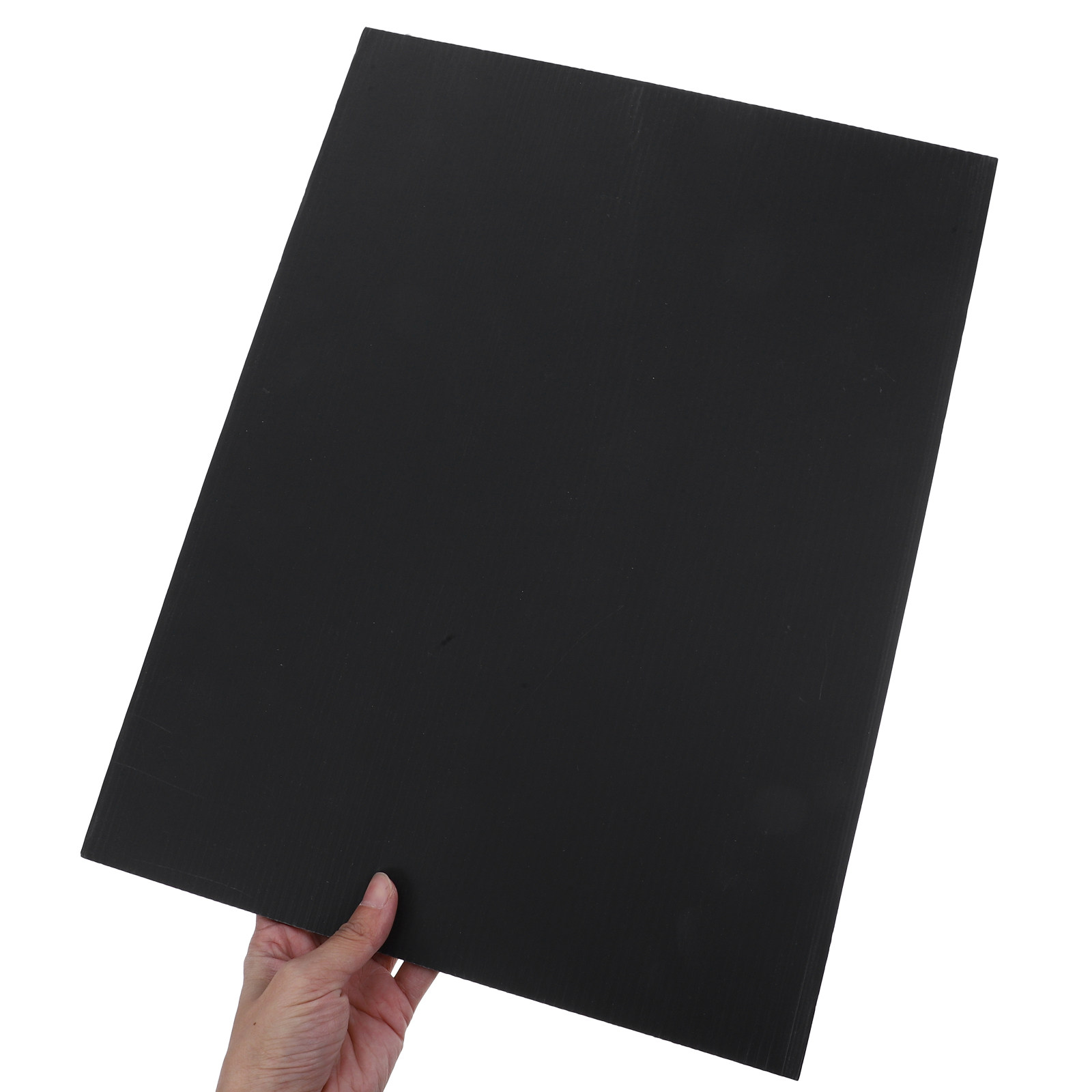 10Pcs Black Corrugated Plastic - Yard Sign Blank 评论和价格