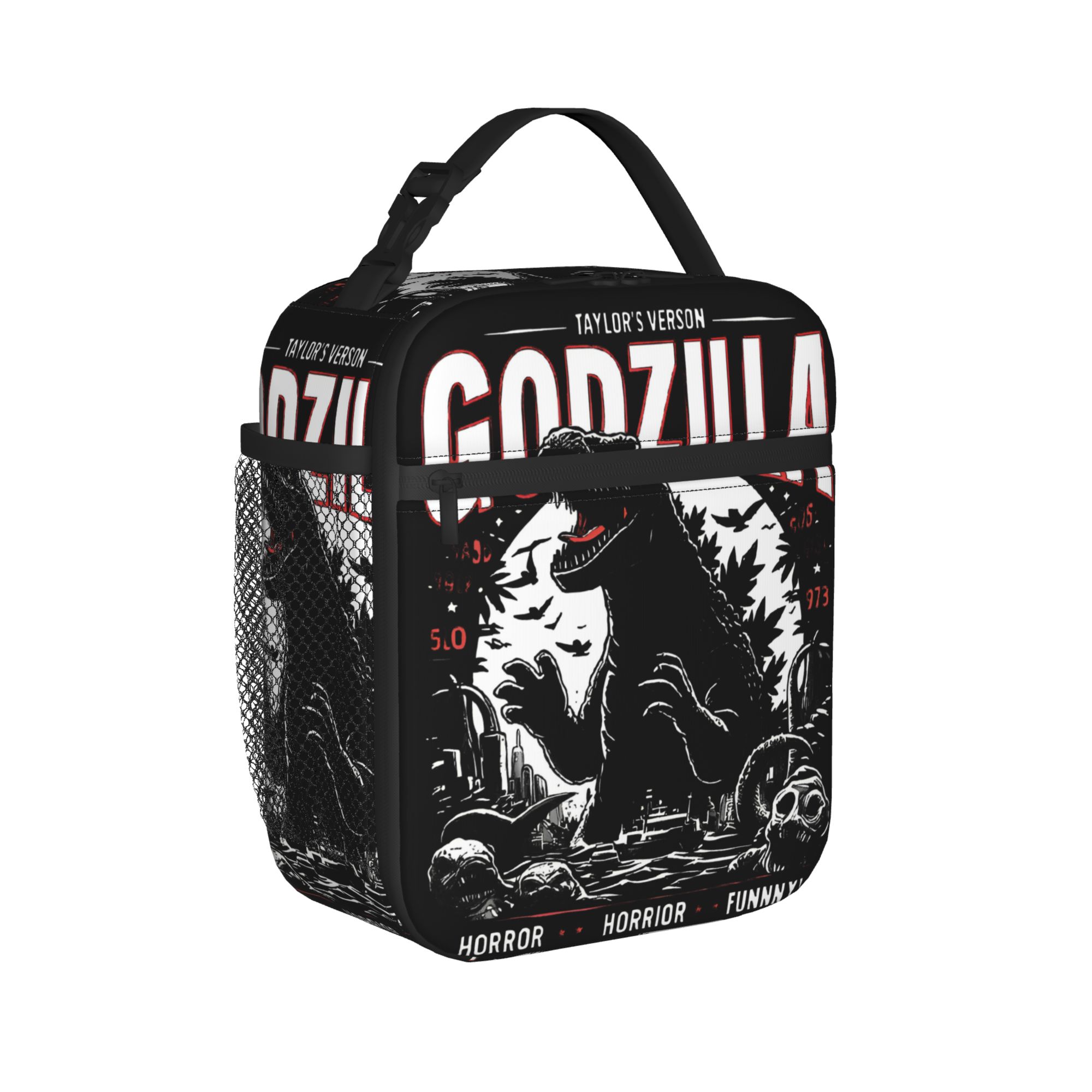 Godzillaed Anime Insulated Lun - Tote Bag Sublimation 评论和价格
