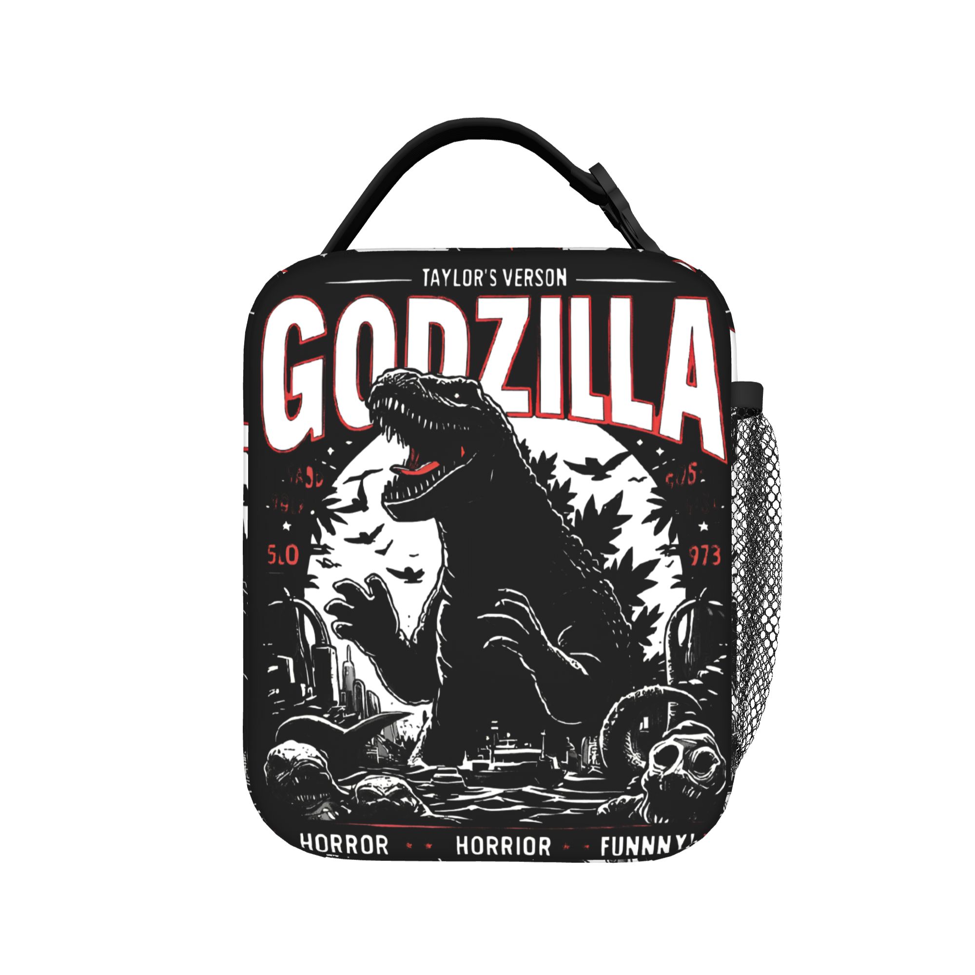 Godzillaed Anime Insulated Lun - Tote Bag Sublimation 评论和价格