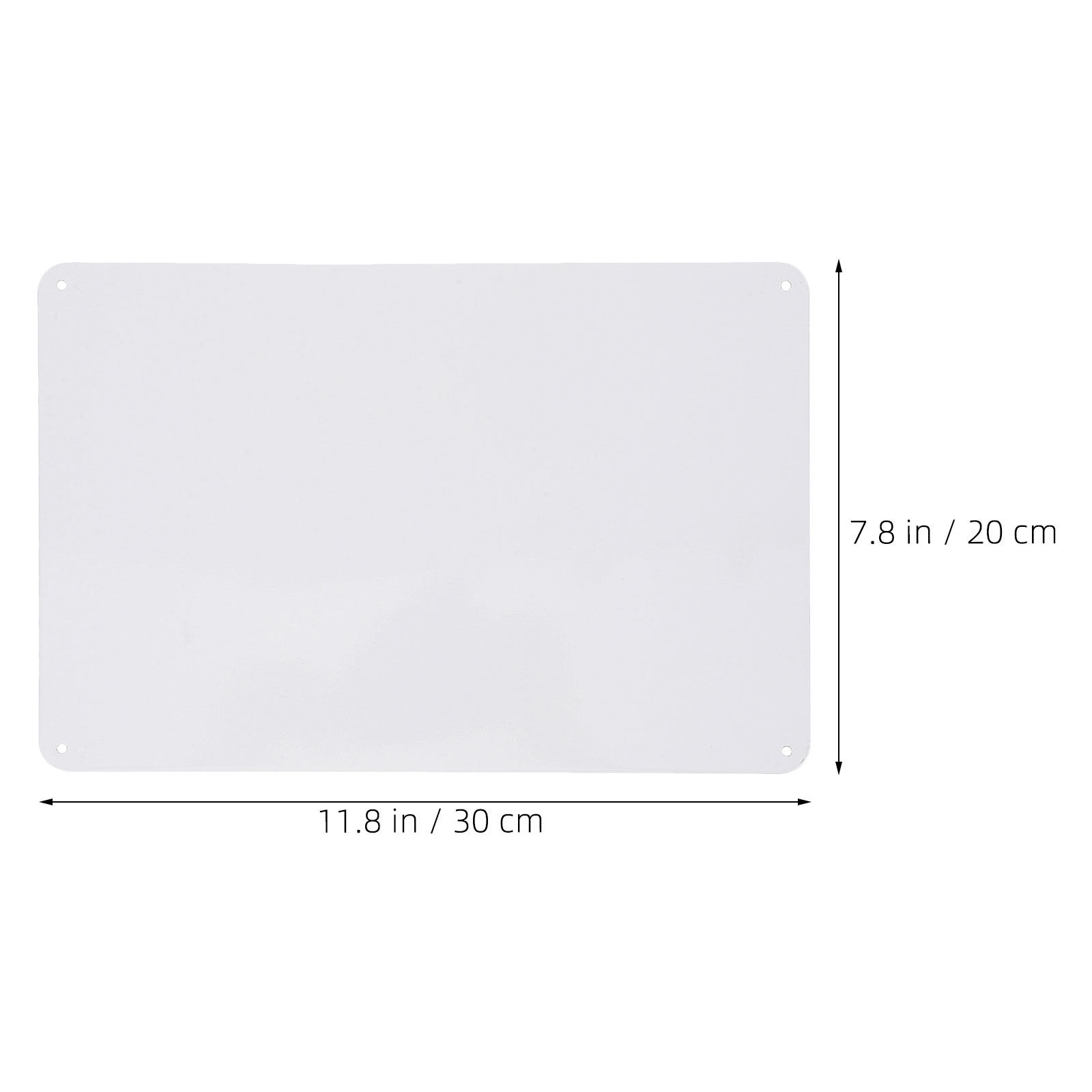 2Pcs Blank Tinplate Sign Stabl - Yard Sign Blank 评论和价格